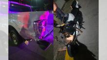 motociclista herido