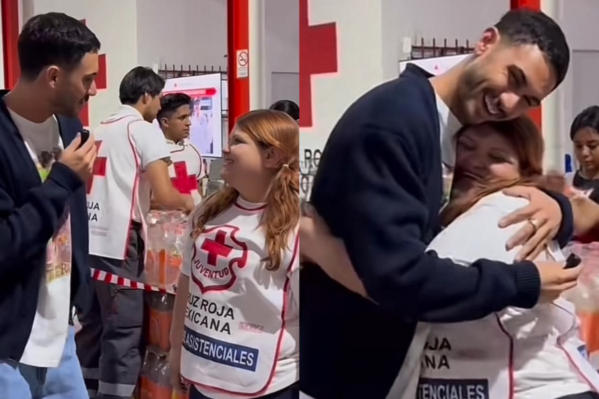 Colaboradora de la Cruz Roja se vuelve viral por la forma de ver a ...