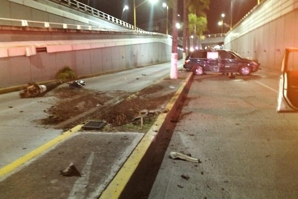 Otro borracho chocó esta madrugada en López Mateos | BI Noticias