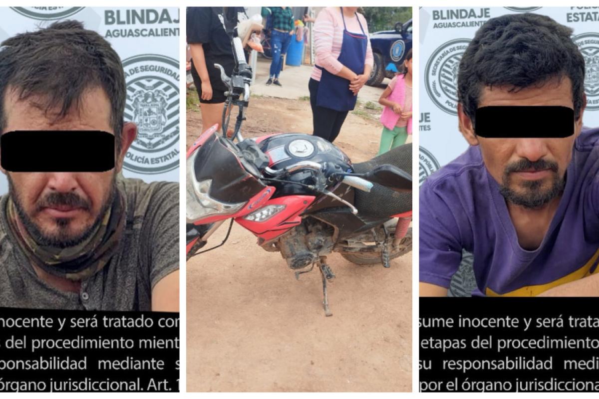 Dos sujetos fueron capturados luego de robarse una motocicleta | BI ...
