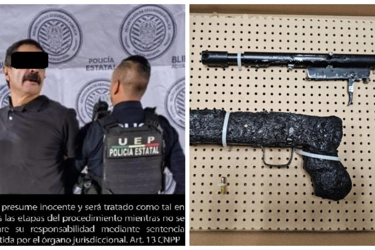 Detienen a dos sujetos con droga y un arma de fuego hechiza | BI Noticias