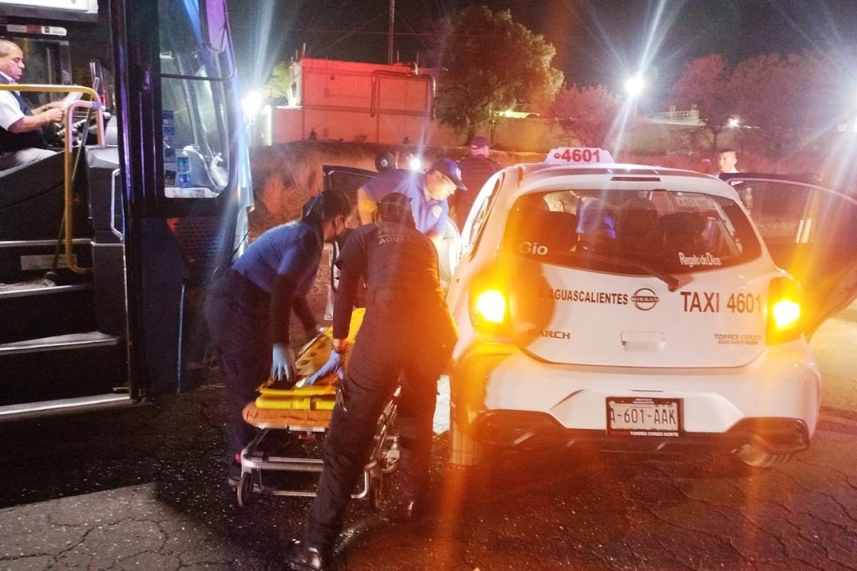 Taxista resulta lesionado al ser impactado por un camión de transporte ...