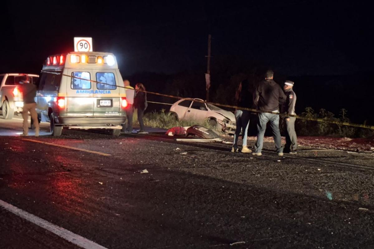 Fatal choque frontal en la carretera a Loreto deja un muerto y tres ...